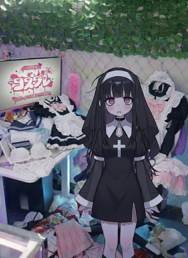 1000円コスプレ スケスケシスター