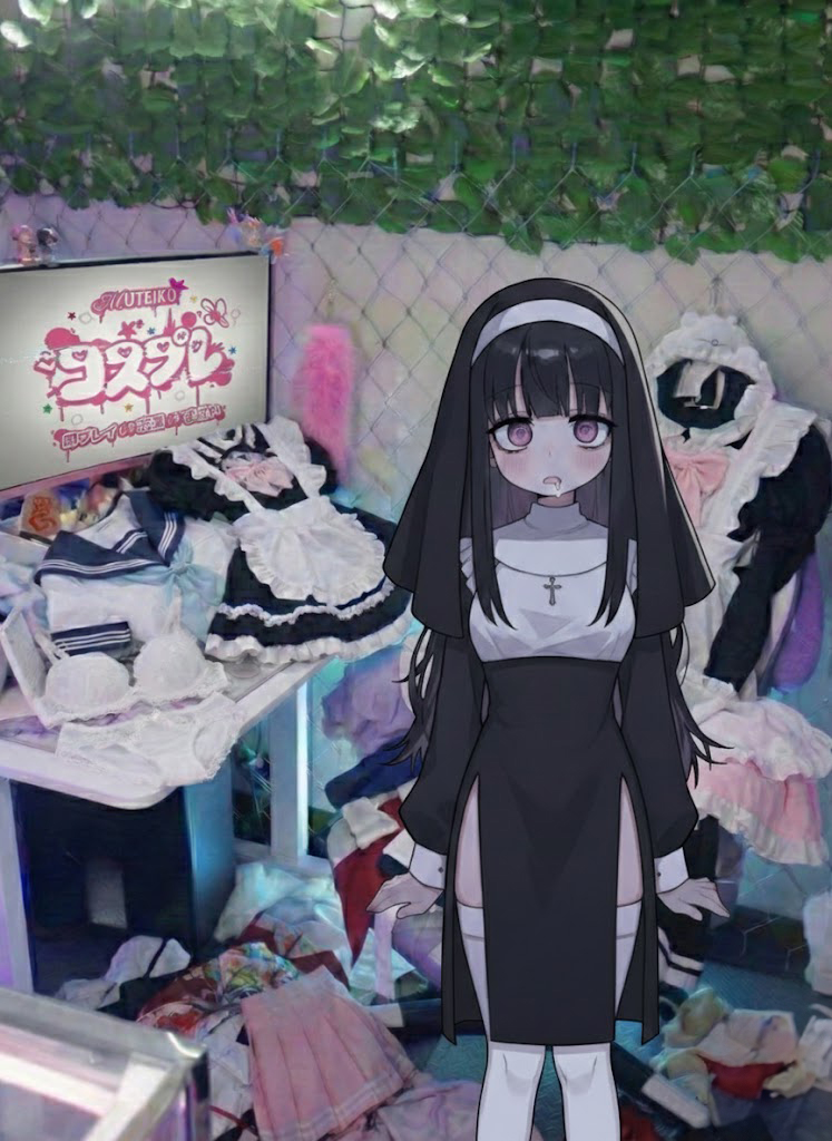 3000円コスプレ 破廉恥修道女