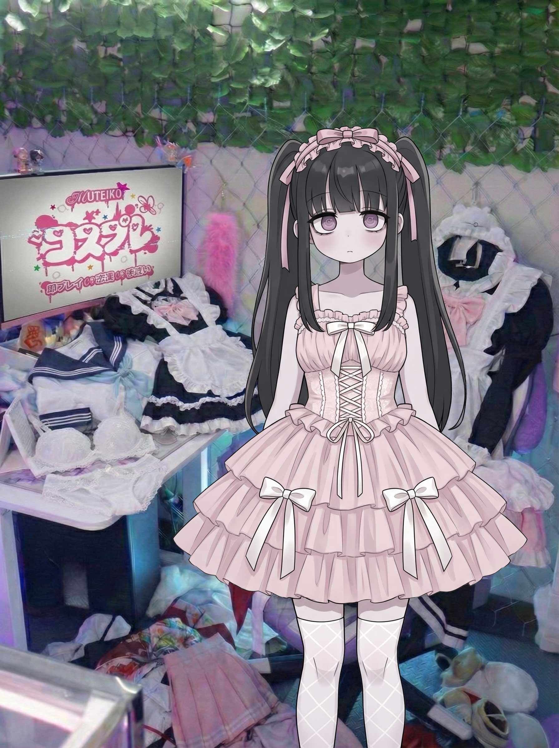 3000円コスプレ ピンクロリータ