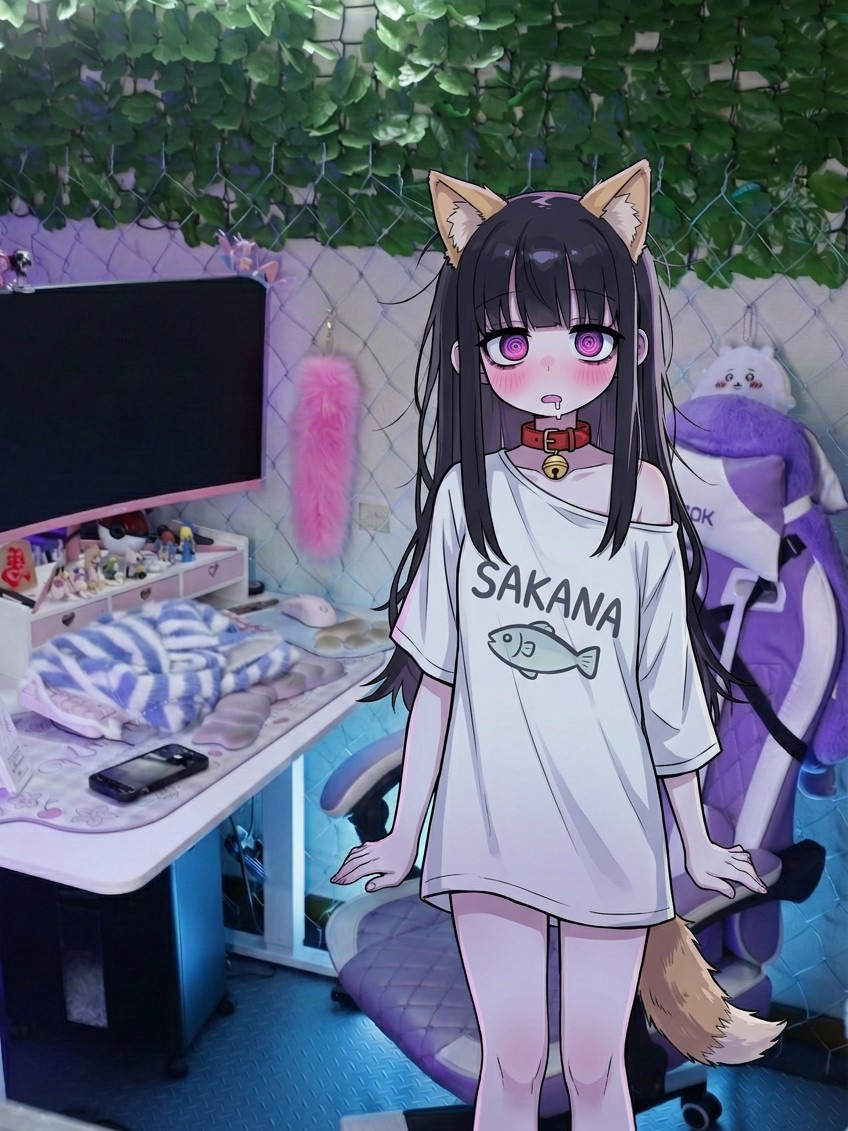 1000円コスプレ だぼTにゃんこ