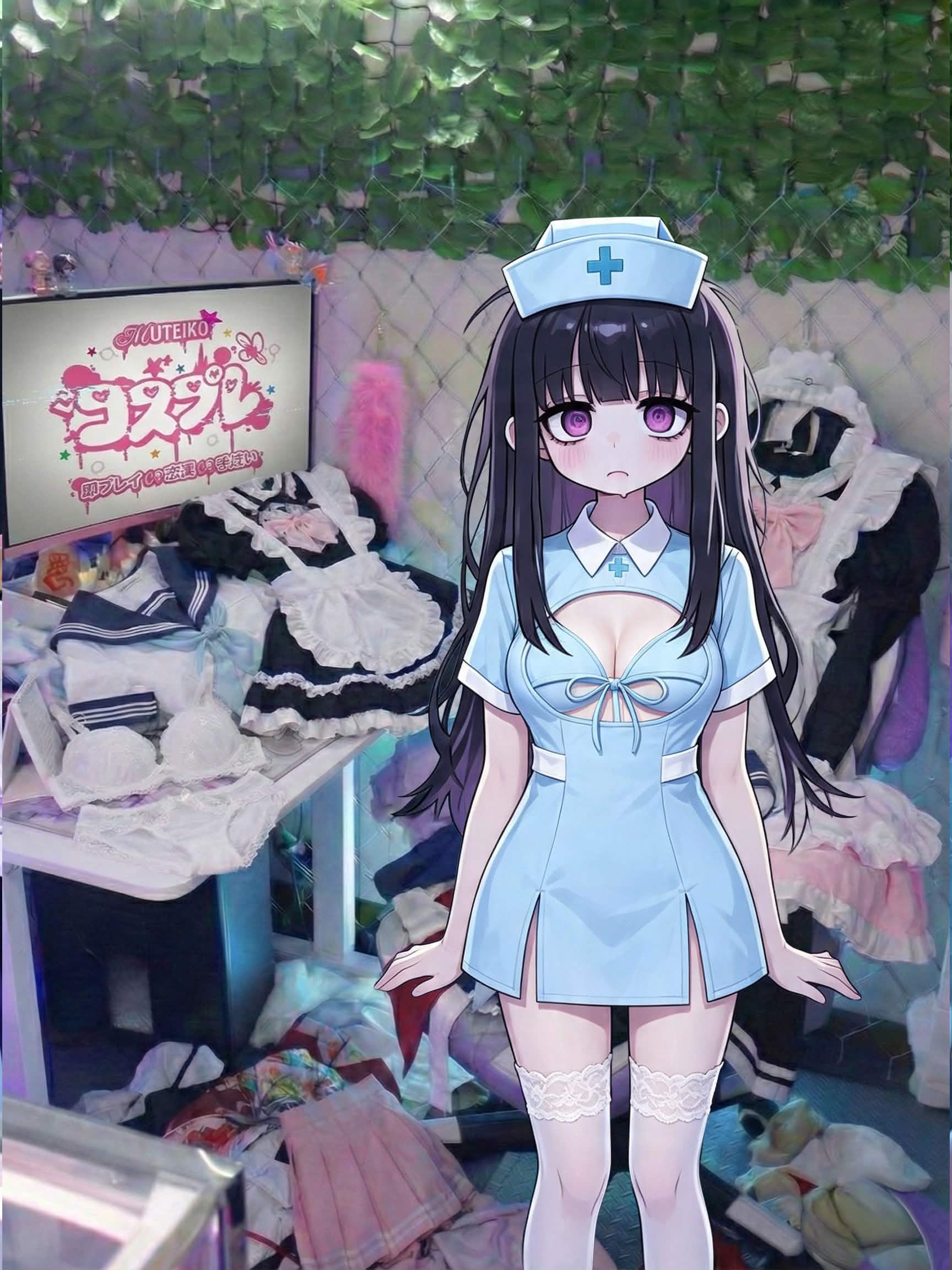 1000円コスプレ スケベ看護婦さん